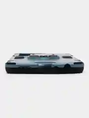 Синий меланж чехол противоударный на Oppo A57s (Оппо А57с), с кольцом