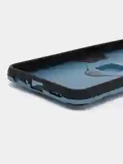 Синий меланж чехол противоударный на Oppo A57s (Оппо А57с), с кольцом