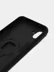 Синий меланж чехол противоударный с кольцом на Samsung Galaxy A04 (Самсунг Галакси А04)