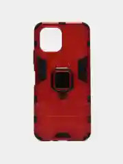 Красный чехол противоударный на Huawei Nova Y61 (Хуавей Нова У61), с кольцом