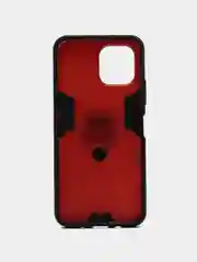 Красный чехол противоударный на Huawei Nova Y61 (Хуавей Нова У61), с кольцом