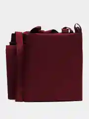 Бордовый уличные шторы для беседки на завязках, Oxford 600 PU, шторы на дачу, шторы