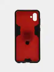 Красный чехол противоударный с кольцом на Samsung Galaxy A04 (Самсунг Галакси А04)