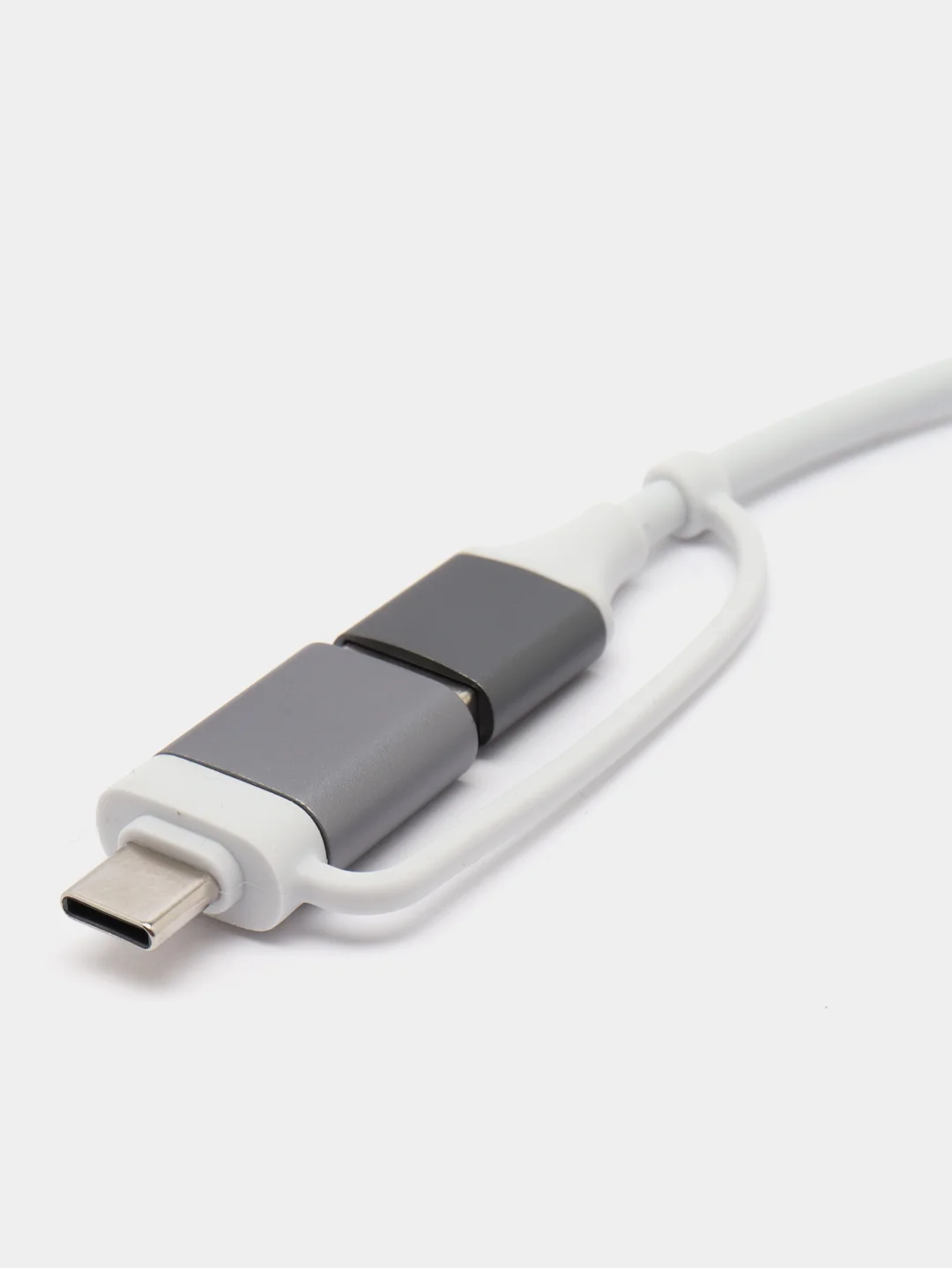 Хаб концентратор USB 3.0 HUB на 4 порта, переходник на Type - C