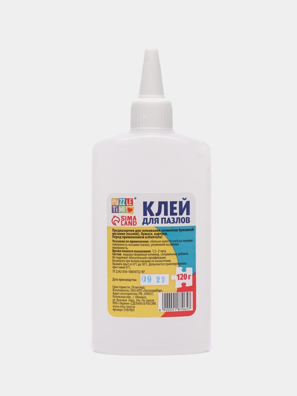 Клей для пазлов, синтетический