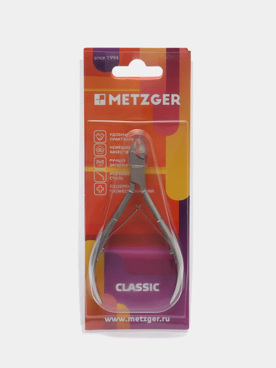 Кусачки кутикульные Classic PN-2/4-S, блестящие, 4 мм