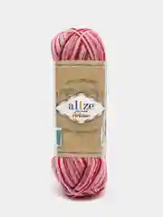 Кораллово-розовый пряжа Alize Superwash Artisan, шерсть, полиамид, 100 г, 420 м