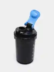 Синий шейкер спортивный со спиралью Spider, 500 мл, бутылка спортивная, буиылка для воды