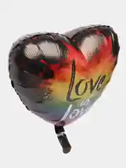 Шар фольгированный "Красочная любовь" Love is love, 18", 46 см