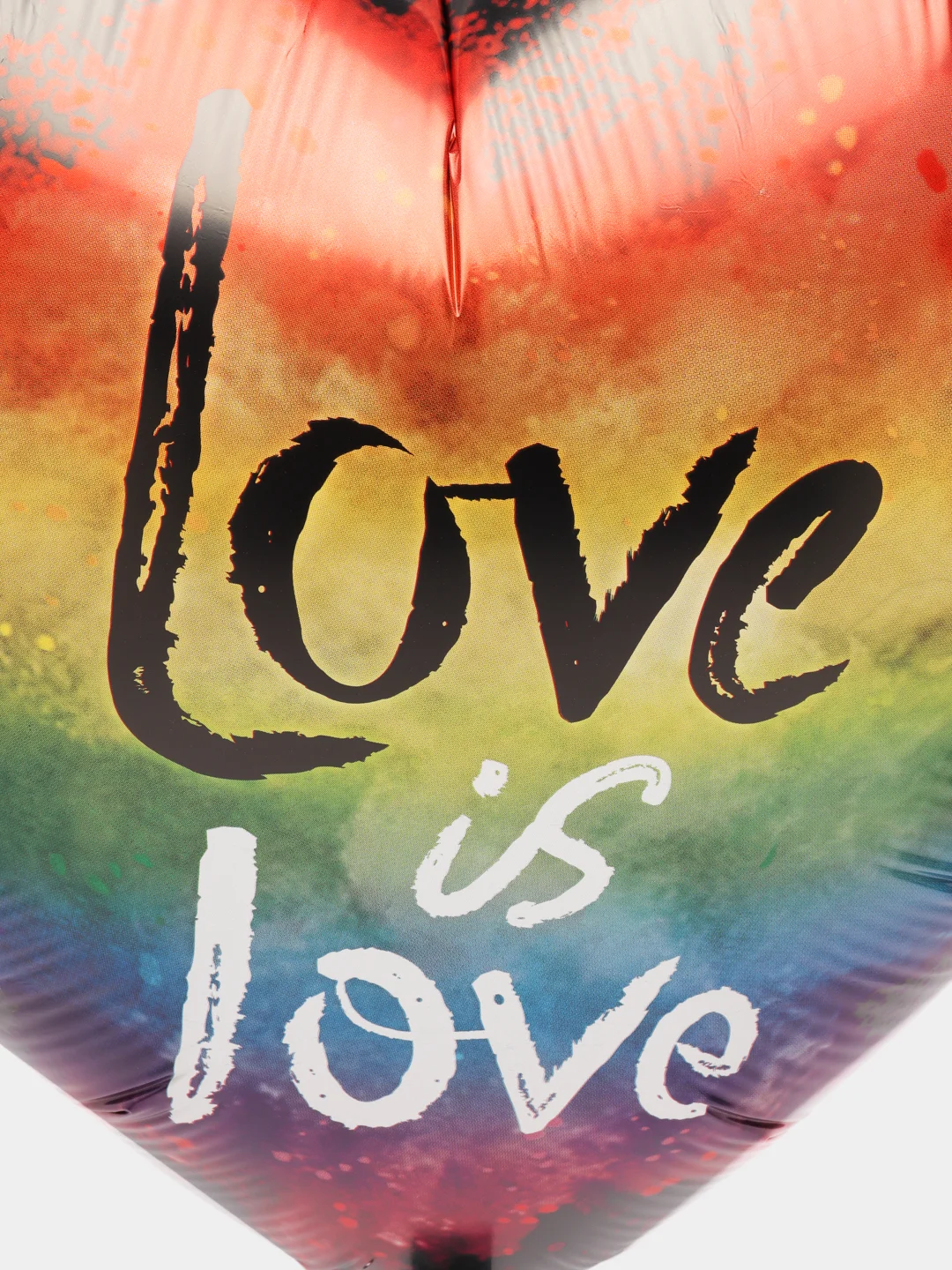 Шар фольгированный "Красочная любовь" Love is love, 18", 46 см