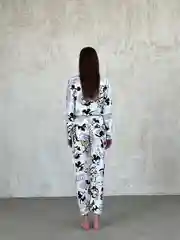 Разноцветный пижама для дома