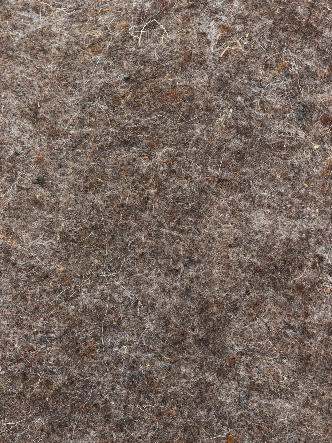Серый лежак для бани "Скрутка", войлок, 150х50см