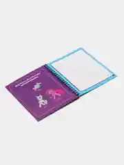 Фиолетовый многоразовая водная раскраска с фломастером для детей