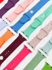 Ремешок для Apple Watch 3, 4, 5, 6, SE, 7, силиконовый