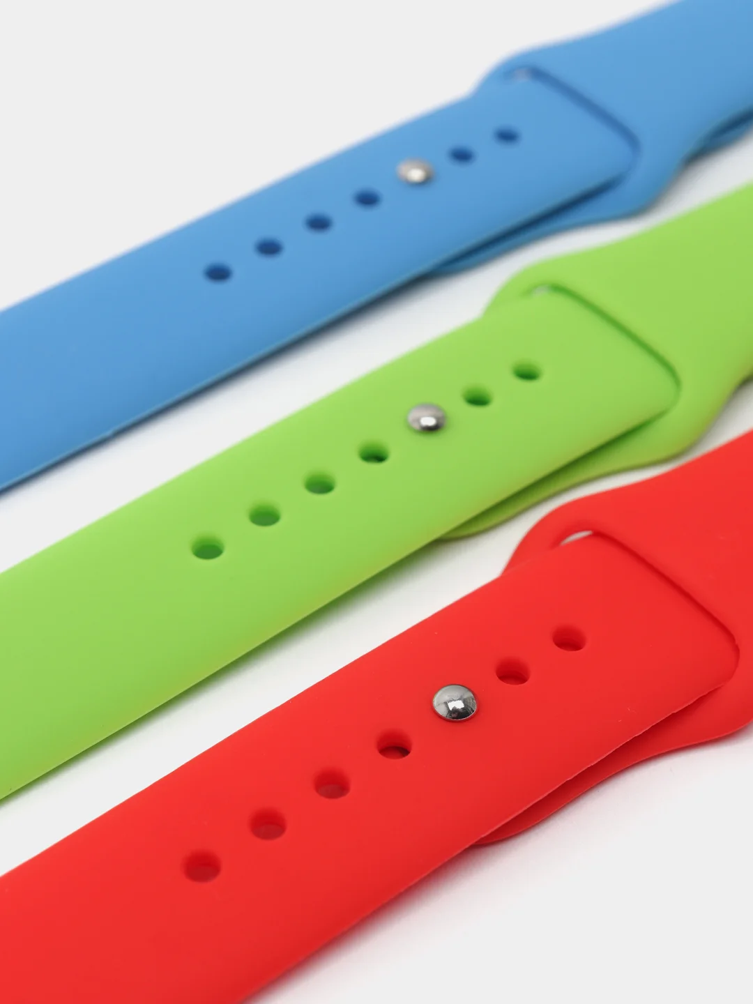 Ремешок для Apple Watch 3, 4, 5, 6, SE, 7, силиконовый