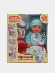 Кукла-пупс 40 см "Малышарики. Крошик", интерактивная, говорящая, пьет и писает, с горшком