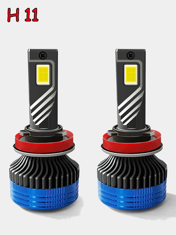 Автомобильные светодиодные LED-лампы RS-L10, CANBUS, EMC 80 Вт, 6000К, 20000Lm