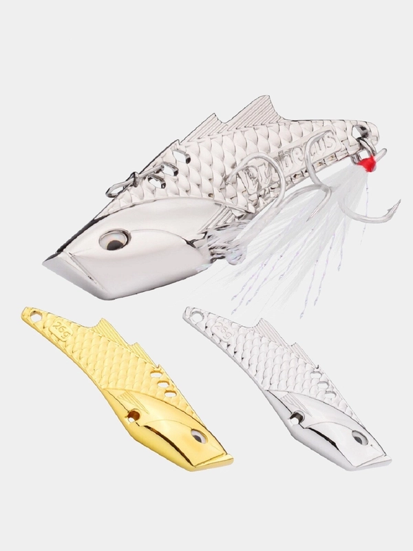 Рыболовная блесна PROBEROS, цикада (cicada), 5 размеров, 2 цвета