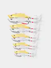 Золотой рыболовная блесна PROBEROS, цикада (cicada), 5 размеров, 2 цвета