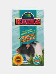 Корм для крыс и мышей "Кеша", с морской капустой, 500 г