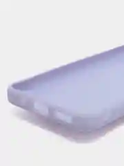 Лавандовый чехол Xiaomi Poco M5 (Сяоми Поко М5), силиконовый, под кожу, с кольцом