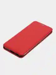 Красный чехол-книжка на Xiaomi Mi 10 Lite, Сяоми Ми 10 Лайт