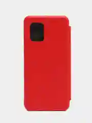 Красный чехол-книжка на Xiaomi Mi 10 Lite, Сяоми Ми 10 Лайт