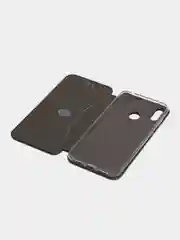 Темно-синий чехол книжка на Huawei Y7 2019, Хуавей У7 2019