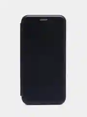 Темно-синий чехол книжка на Huawei Y7 2019, Хуавей У7 2019