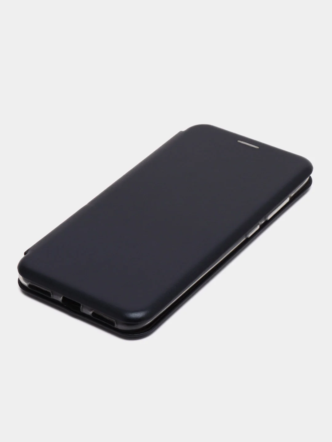 Темно-синий чехол книжка на Huawei Y7 2019, Хуавей У7 2019