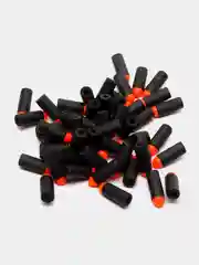 Черный пули, стрелы укороченные, боеприпасы для бластера нёрф и nerf 50шт