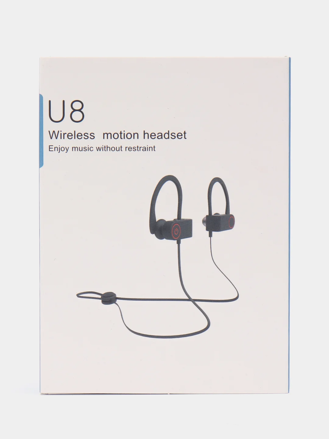 Красный наушники беспроводные, гарнитура, спортивные с ободком U8 Wireless motion headset