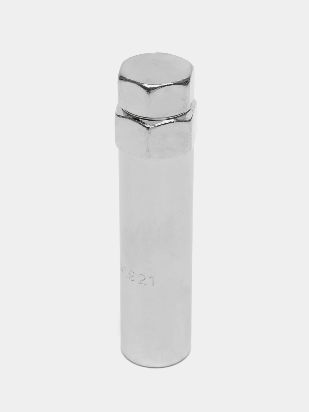 Хром гайка колесная узкая под спецключ с ключом, М12*1,25, 20 штук