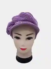 Аметистовый шапка женская, на лето