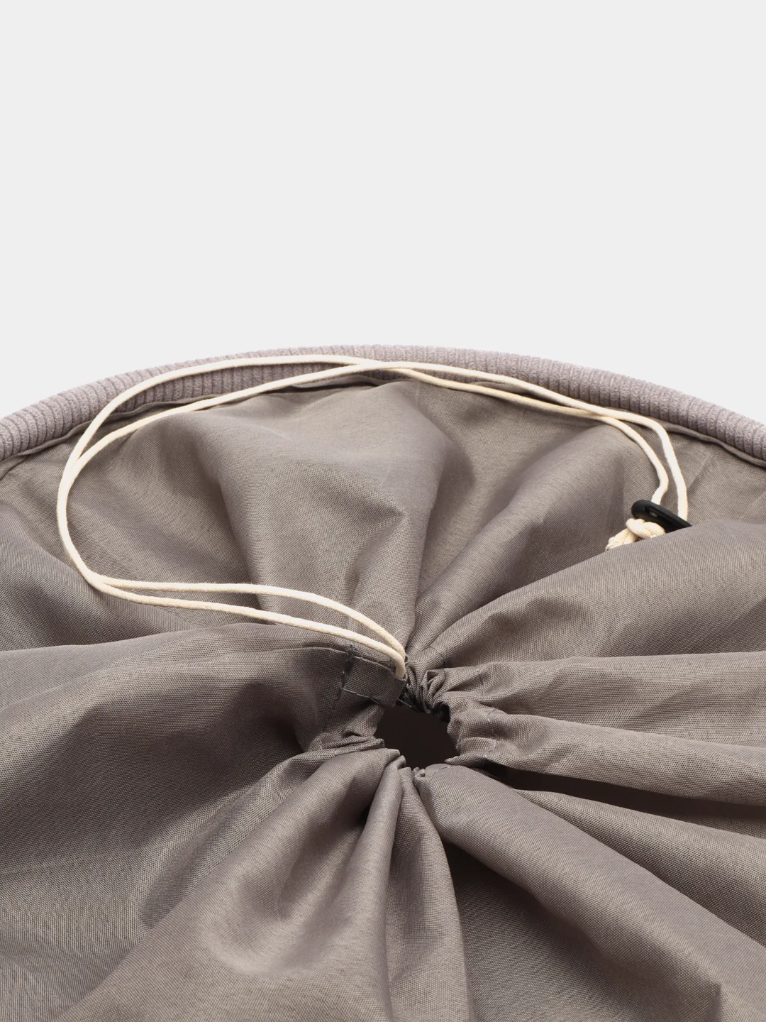 Вельветовая корзина для белья DeNASTIA, 36 х 45 см, серый