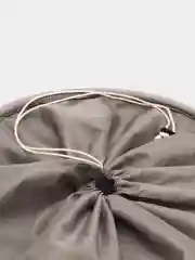 Вельветовая корзина для белья DeNASTIA, 36 х 45 см, серый