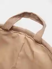Вельветовая корзина для белья DeNASTIA, 36 х 45 см, бежевый