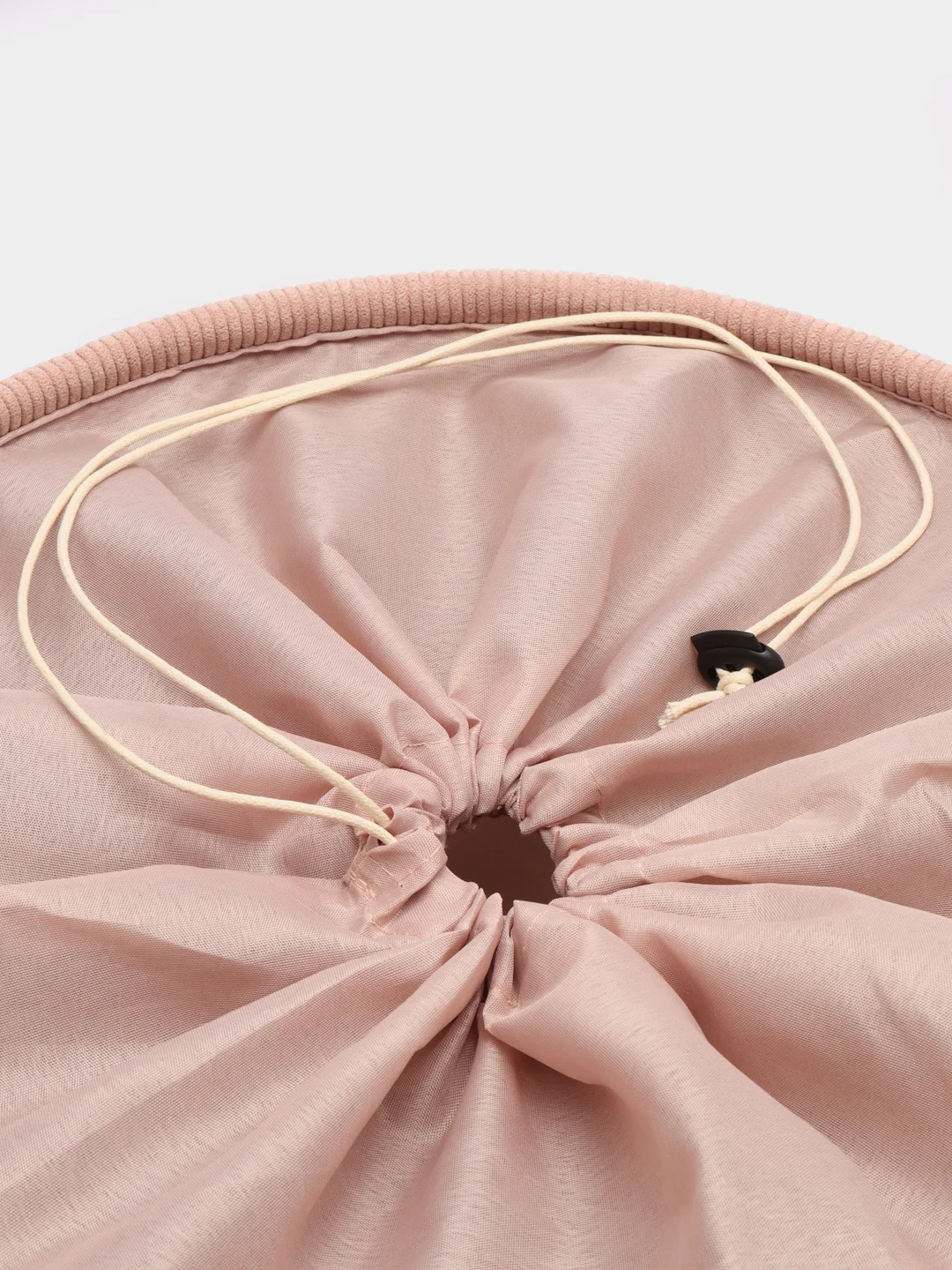 Вельветовая корзина для белья DeNASTIA, 36 х 45 см, розовый