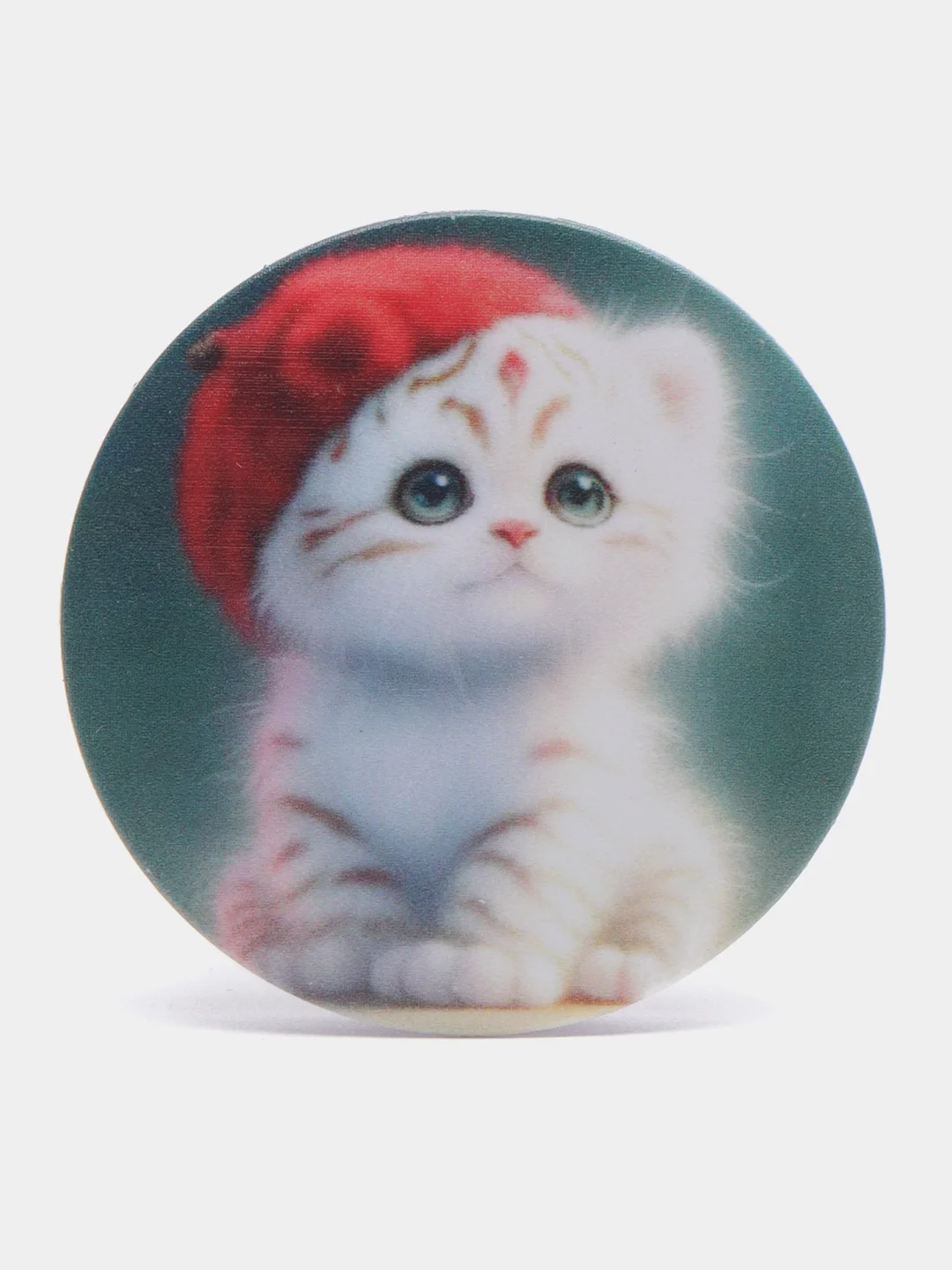 Приглушённый хаки держатель для телефона PopSocket (попсокет) с рисунками