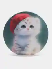 Приглушённый хаки держатель для телефона PopSocket (попсокет) с рисунками