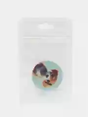 Розовый держатель для телефона PopSocket (попсокет) с рисунками