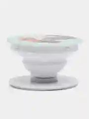 Розовый держатель для телефона PopSocket (попсокет) с рисунками