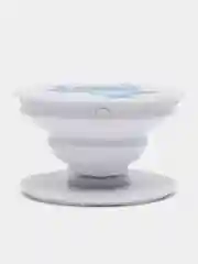 Оранжевый держатель для телефона PopSocket (попсокет) с рисунками