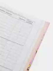 Пудровый дневник школьный для 1-11 класса, твёрдая обложка