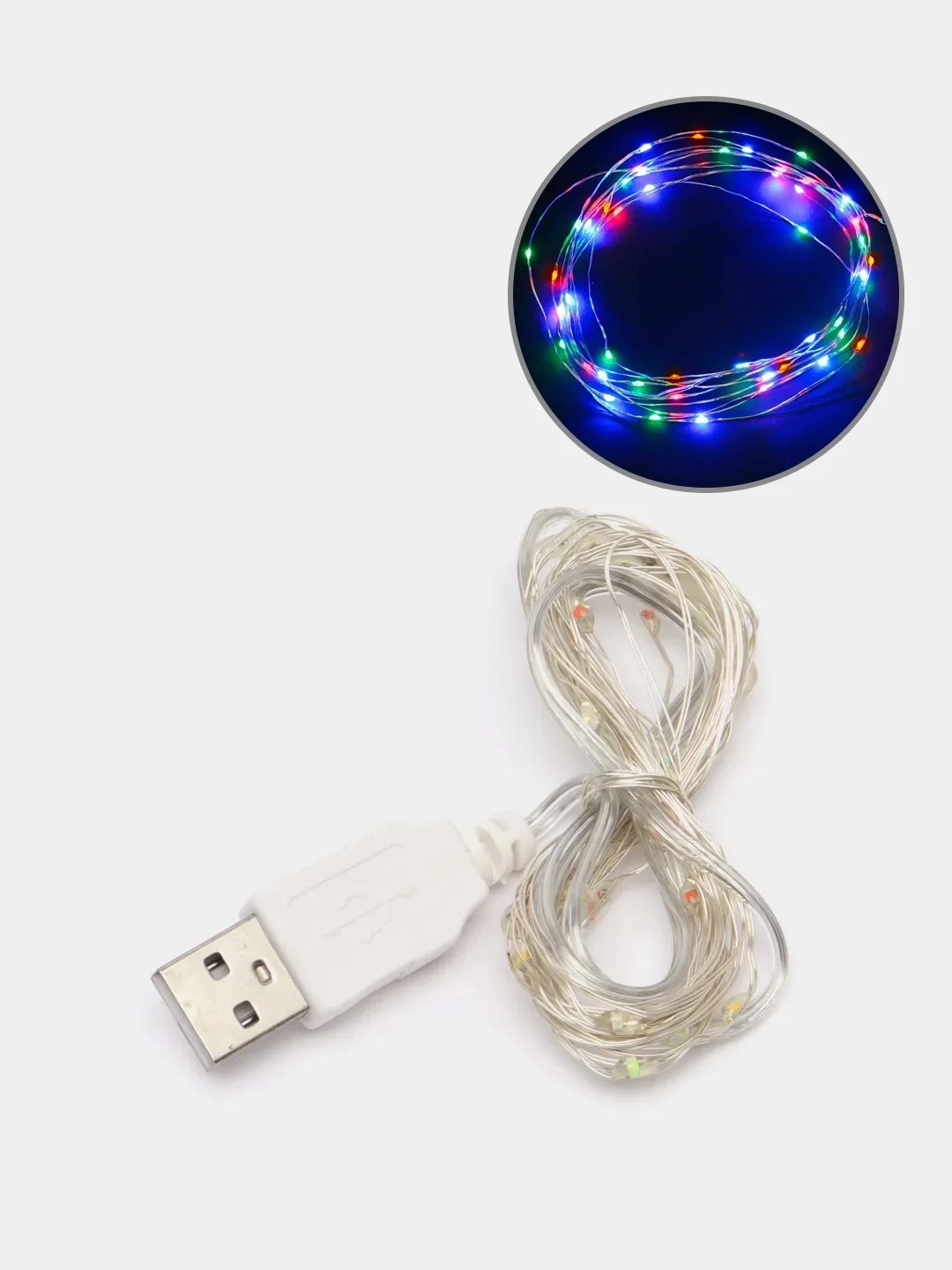 Светодиодная гирлянда USB, 3 метра, 30 огней