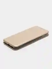 Золотой чехол-книжка Samsung S10 Plus