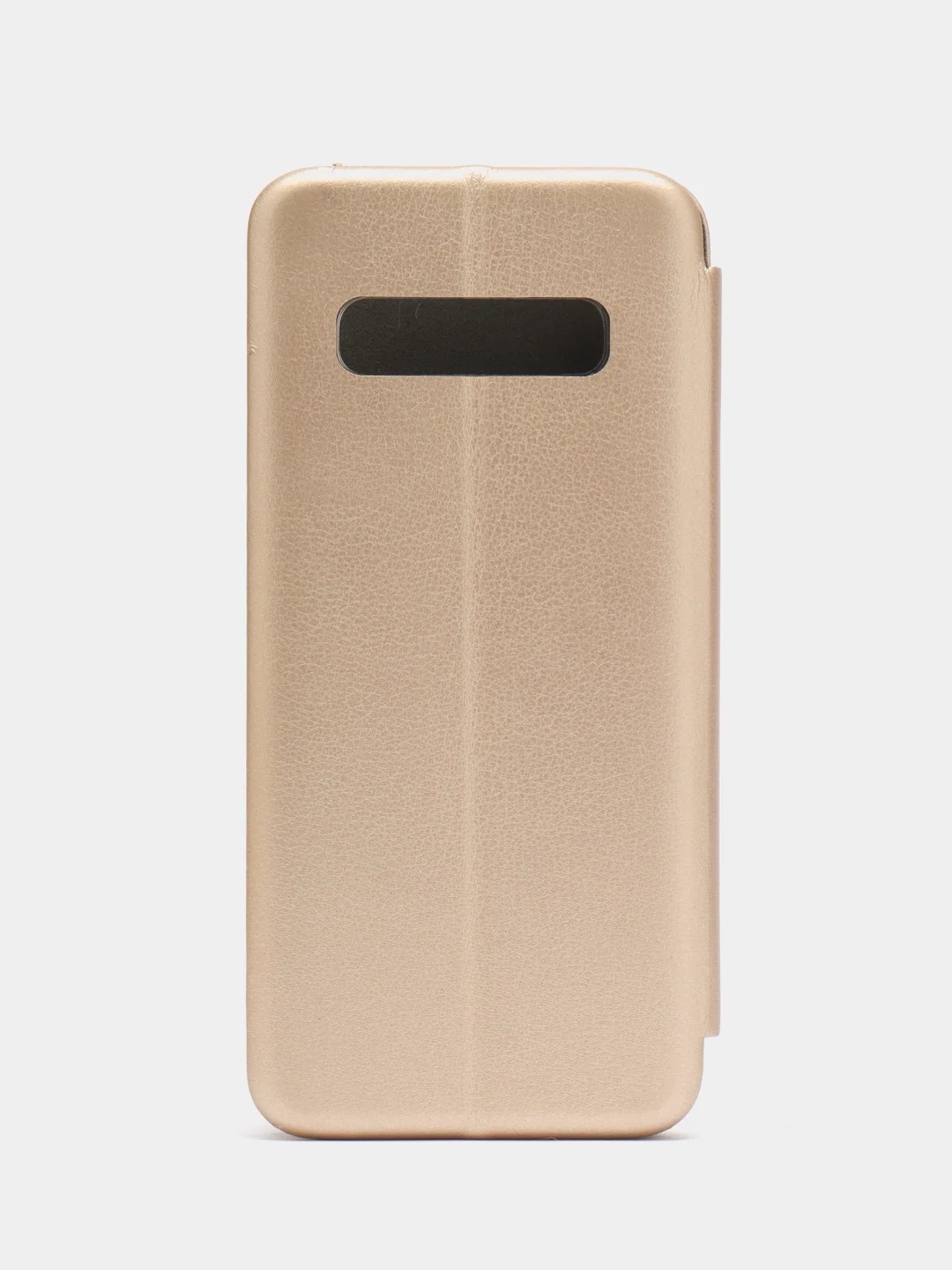 Золотой чехол-книжка Samsung S10 Plus