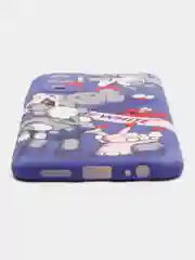 Красный чехол для Xiaomi Redmi Note 10/Note 10S с рисунком