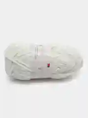 Слоновая кость пряжа плюшевая Wolans Bunny Baby (Воланс Банни Бэби), 100% полиэстер, 120 м, 100 г