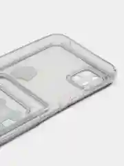 Черный чехол Samsung Galaxy A22s / A22 5G, прозрачный с карманом для карты, с рисунком